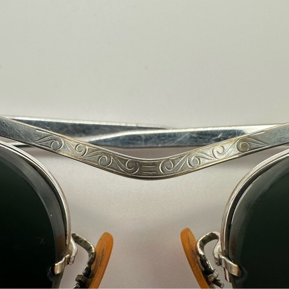 Vintage B&L 12K GF Rhinestone Cat-Eye Sunglasses - Picture 4 of 16